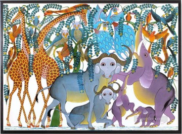 Omary Wildlife animals Oil Paintings